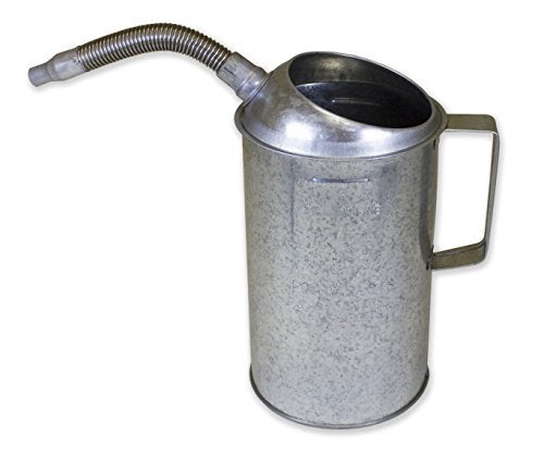 WirthCo Funnel King 94488 4 Qt Galvanized Measuring Container W/Flex Spout, Multicolor - Image 2