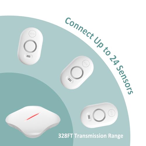 METAK WiFi Water Leak Detector for Home with App Notification, 1 Gateway + 1 WD61 Sensor, 120dB Water Flood/Drip Alarm for Basement/Kitchen/Bathroom/Toilet/Laundry Room, Sink/Drain/Pipe/Faucet Leakage Alert - Image 5