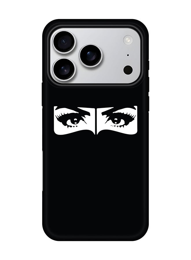 Stylizedd Tough Pro Magnetic Case for iPhone 17 Pro, Dual Layer hybrid PC + TPU Mobile Cover Matte - Naqabi Eyes