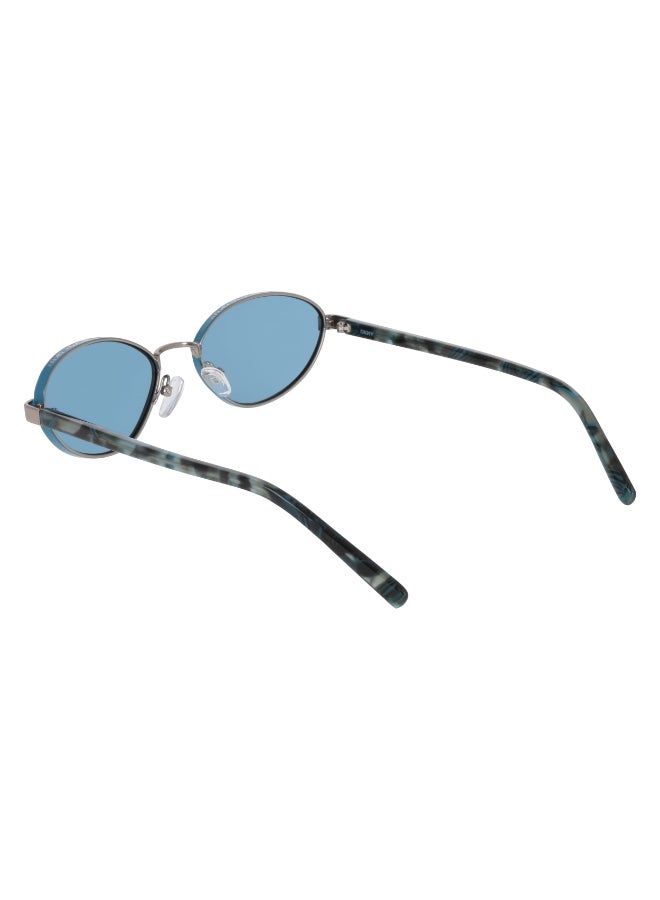 DKNY FULL RIM METAL DKNY SUN DK118S 5318 (070) SATIN GUNMETAL - Image 5