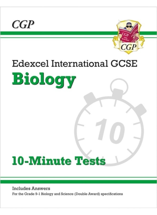Edexcel International GCSE Biology 10 Minute Tests with answers - Paperback