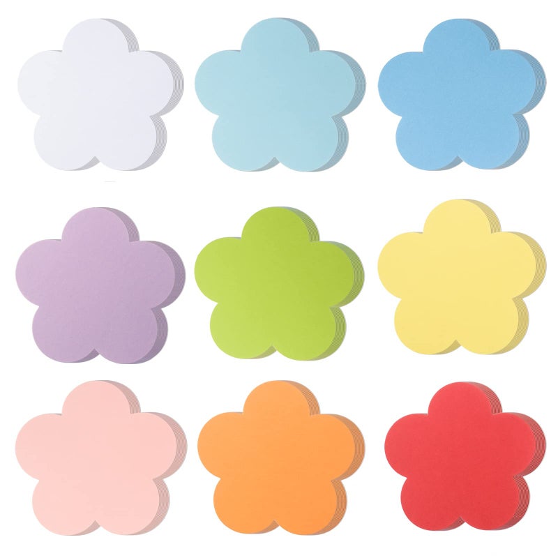 72 Pieces Large Flower Cutouts Paper Flowers 6 Inch Assorted Color Spring Flower Cut Outs Classroom Decoration CutOuts Flower Paper Shape for DIY Kids Craft Projects Spring Summer Theme School Party