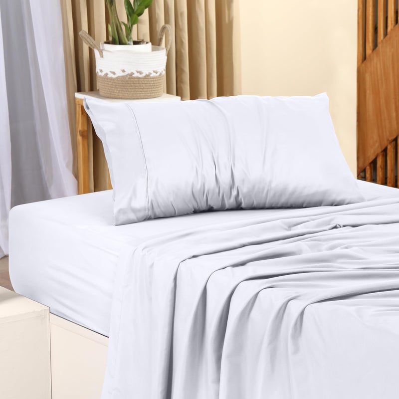 Utopia Bedding Twin XL Sheets - 3 Piece Bedding - Brushed Microfiber - Shrinkage and Fade Resistant - Easy Care (Twin Extra Long White) - Image 5