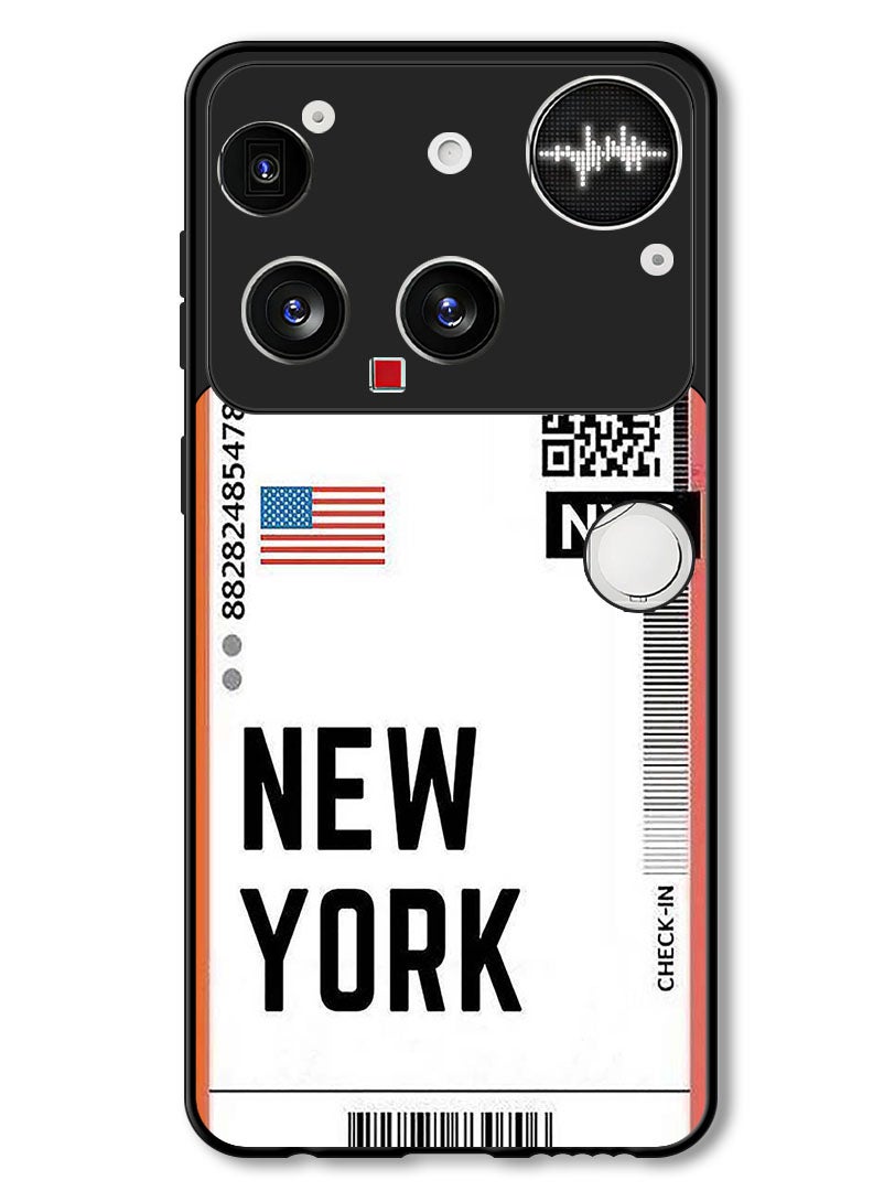 Theodor Case Compatible with Nothing Phone (3) 6.67 Inch Protection Shockproof Bumper Cover NYC - Image 1