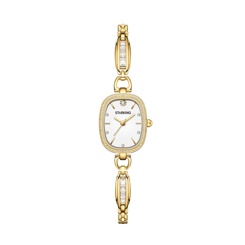 STARKING Gold Watches for Women, Quartz Wrist Watches of Vintage Watch, Japanese Quartz Movement,3ATM Waterproof, Small and Exquisite Tools Included, Birthday Gifts - Image 1