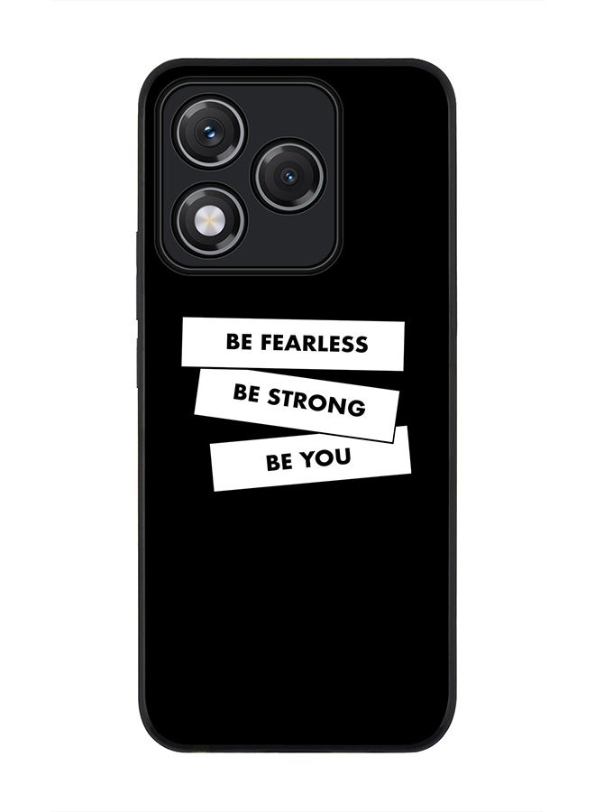Stylizedd For Honor 400 Lite Case,Slim fit Camera Protection, Shockproof Thin Phone cover  - Fearless, Strong, You