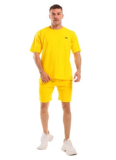 White Rabbit Self Ripped Pattern Comfy Short Set