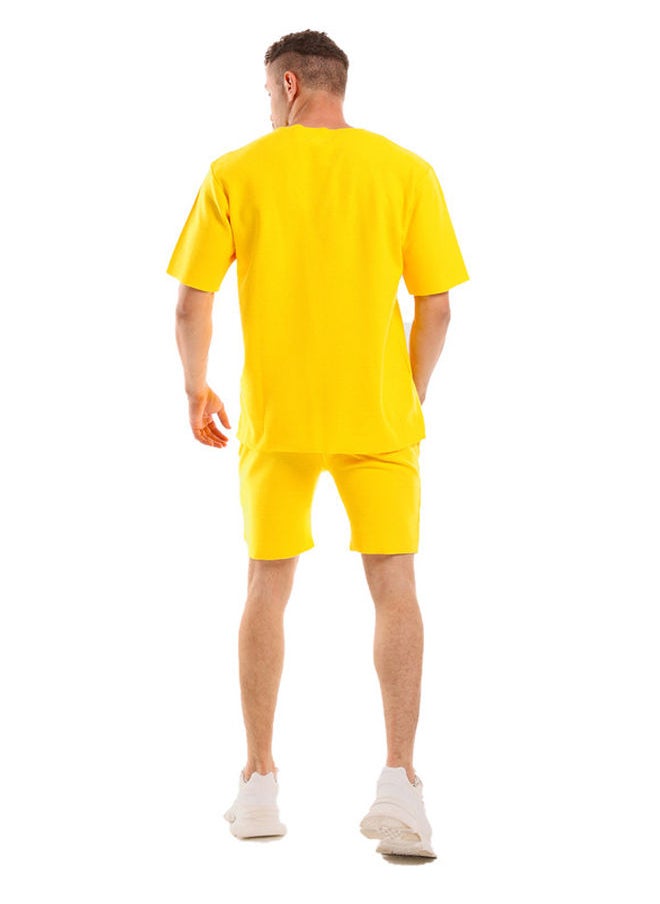 WHITE RABBIT - White Rabbit Self Ripped Pattern Comfy Short Set - Image 1