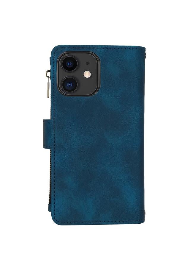 Zaboon Case For iPhone 11 Dream 9-Card Zipper Wallet RFID Leather Phone Case with Lanyard - Image 3