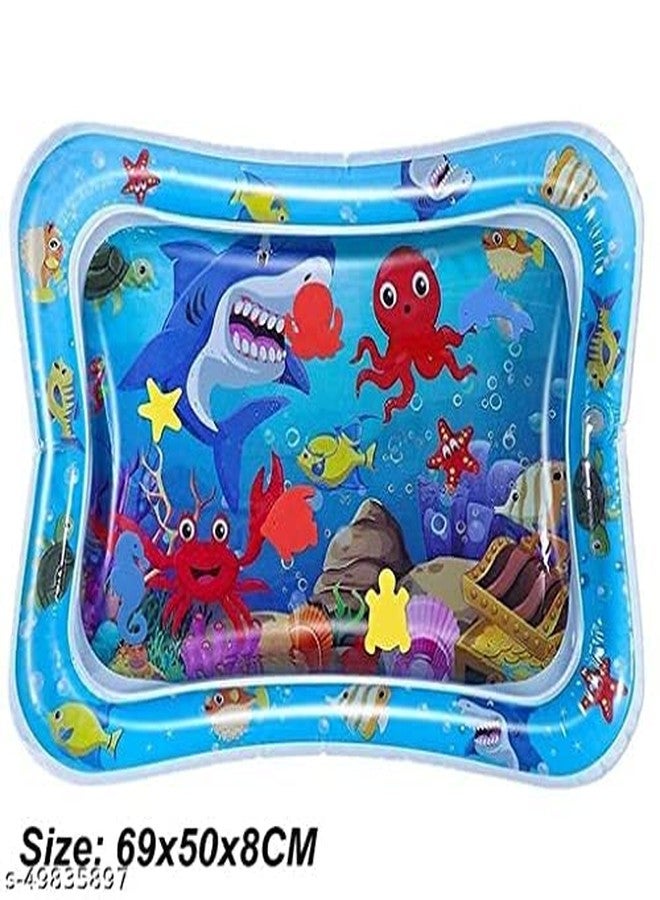 Tvasta Baby Water Play Mat Tummy Time Floor Cushion Fun Activity Play Center Indoor Outdoor Inflatable Baby Slapped Pad Toy for Infants and Toddlers - Image 5