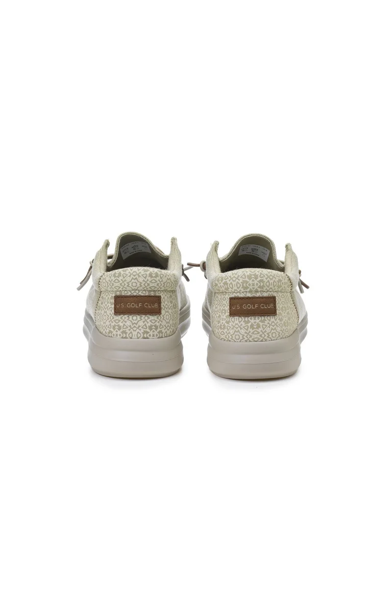 U.S. Golf Club Mens Beige Loafers