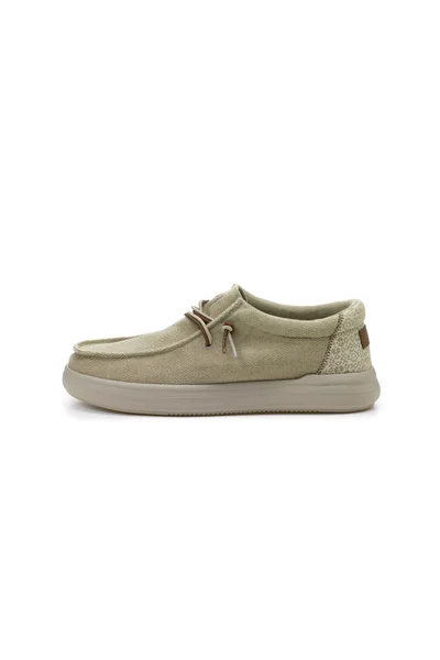 U.S. Golf Club Mens Beige Loafers