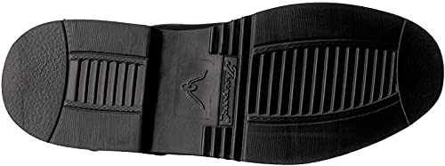 Thorogood Uniform Classics High-Gloss Black Poromeric Oxford Dress Shoes for Men and Women with EVA Cushion Flex Footbed and Non-Marking Non-Slip Rubber Outsole, Black, 11.5 XW US - Image 4