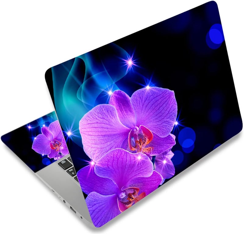 ARS Laptop Skin Sticker Decal for 12"–15.6" Laptops, Waterproof Vinyl Cover Protector for Notebook PC, Removable Decorative Laptop Sticker with Free 2 Wrist Pads, Universal Fit for MacBook, HP, Dell, Lenovo - Image 1