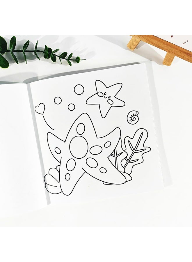 جيفت كتاب تلوين كرتوني لطيف للأطفال، ٤٠ صفحة - يُخفف التوتر ويُمتع الإبداع، صفحات رسم بالأبيض والأسود للأولاد والبنات، مثالي للتعلم المبكر والأنشطة الفنية (أيام مريحة). - Image 5