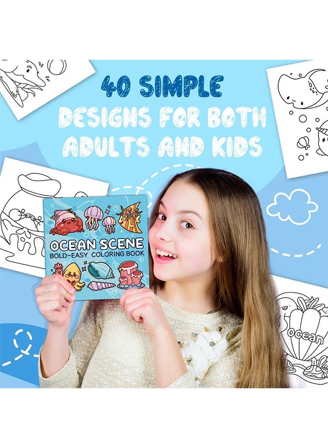 جيفت كتاب تلوين كرتوني لطيف للأطفال، ٤٠ صفحة - يُخفف التوتر ويُمتع الإبداع، صفحات رسم بالأبيض والأسود للأولاد والبنات، مثالي للتعلم المبكر والأنشطة الفنية (أيام مريحة). - Image 3