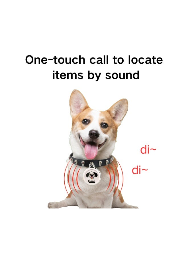 Pet Airtag Tracker for Cats Dogs Apple Android Dual system Global GPS AirTags Real-Time Air Tag Anti-Lost Locator, Global simultaneous positioning smart tag for Apple and Android phones—faster updates, greater accuracy. - Image 4