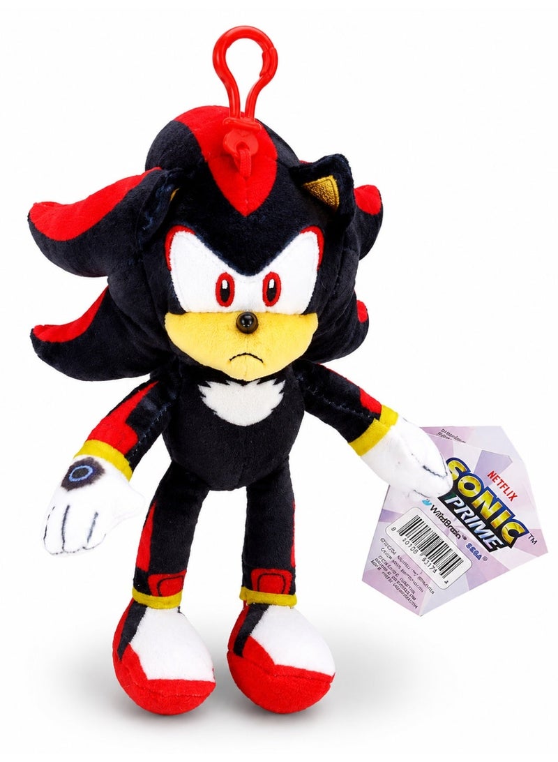 Sonic Prime 6-Inch (15cm) Plush Clip-On Stuffed Toy Assorted – Officially Licensed Netflix Series Assorted Collectible Backpack Clip (Ages 1+) - Image 5