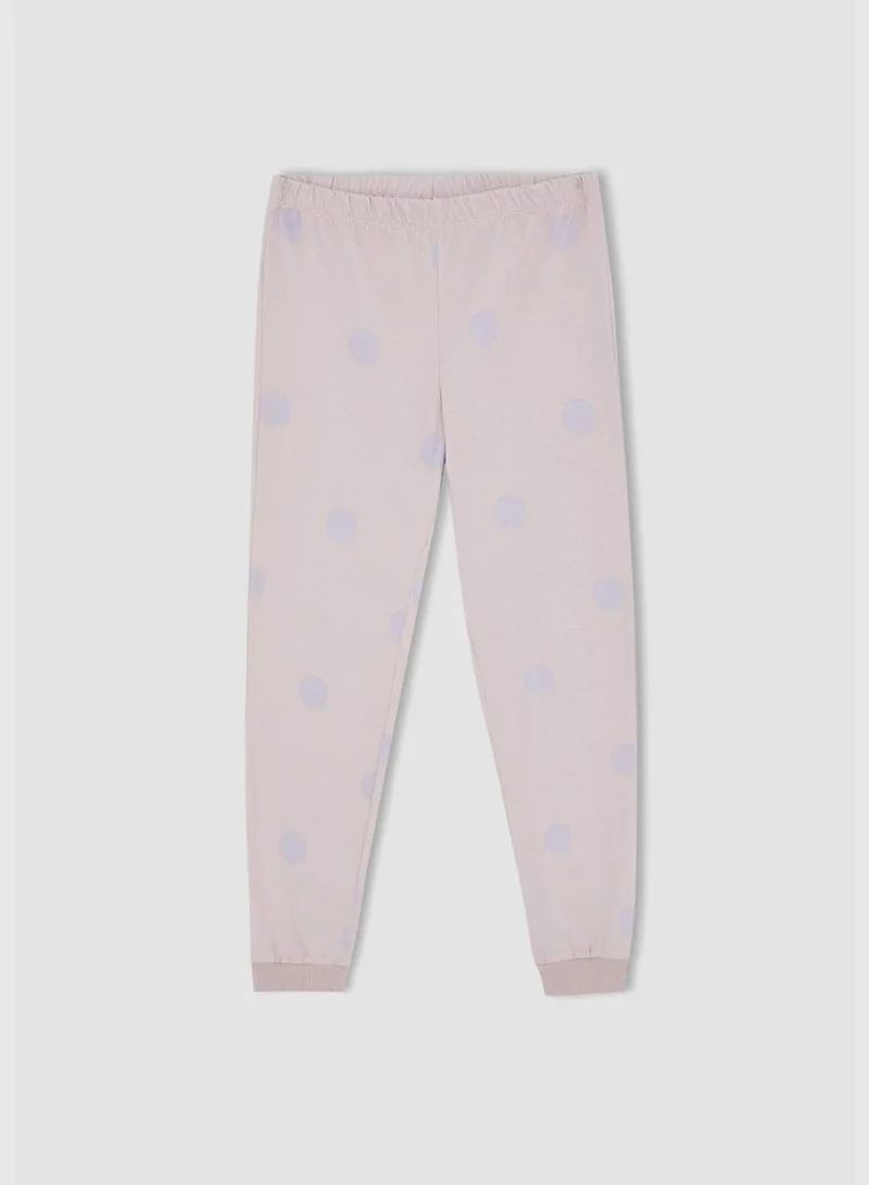 DeFacto Daisy Duck Licenced Regular Fit Long Sleeve Pjamas Set