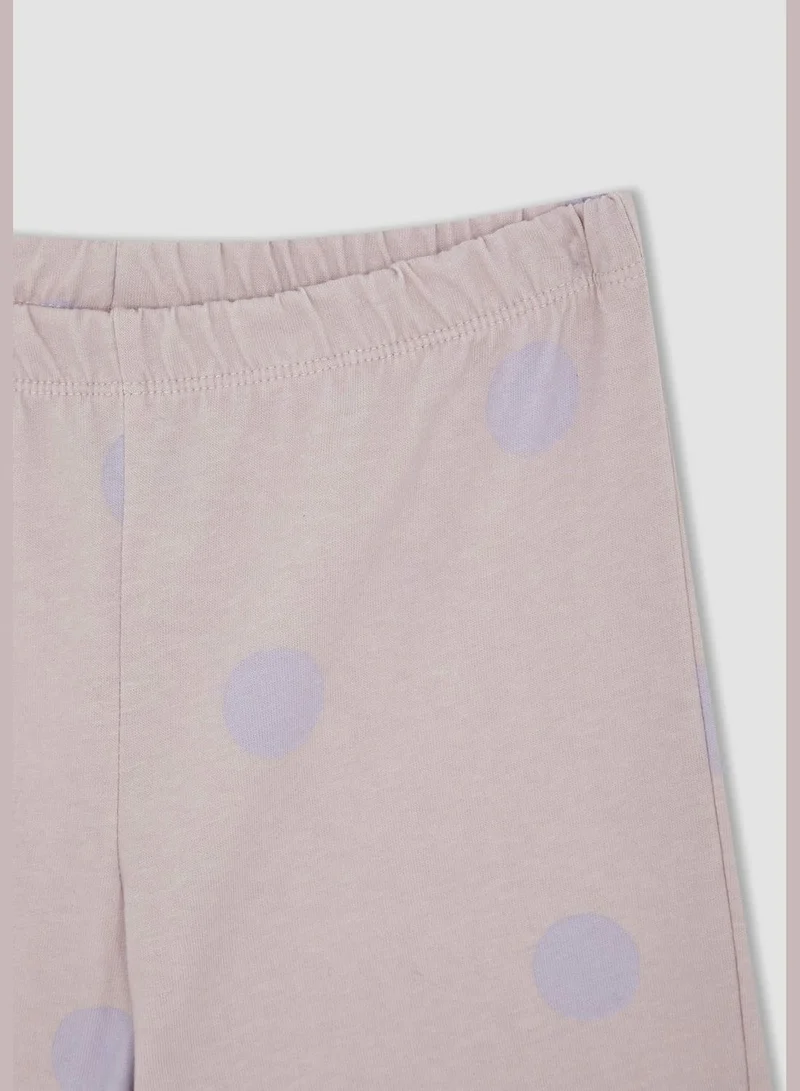 DeFacto Daisy Duck Licenced Regular Fit Long Sleeve Pjamas Set