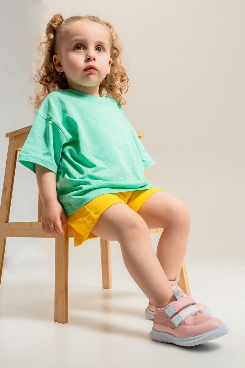 Mnpc Unisex Kids Pink Casual Sneakers - Image 1