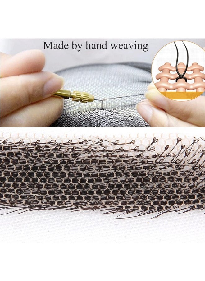 CliCling False Eyebrows Clicling Human Hair Artificial Real Hair Handmade Crochet False Brows Invisible Realistic Natural Fake Eyebrows(Black)  - Image 5