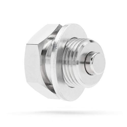 Votex - Made In USA - M14 X 1.25MM Stainless Steel Neodymium Magnetic Engine Oil Drain Plug - Part Number DP015 - Image 1