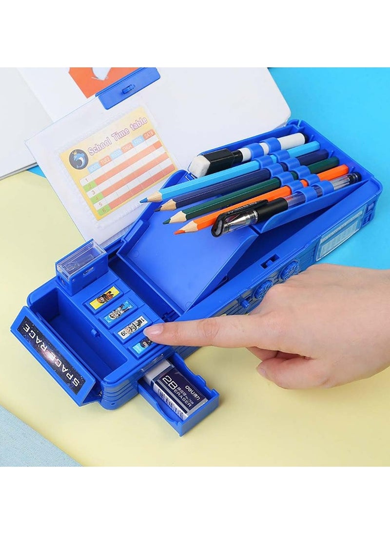 Oasisgalore - Blue Pop Up Multifunction Pencil Case - Image 1