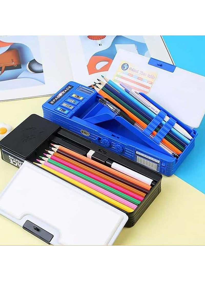 Oasisgalore - Blue Pop Up Multifunction Pencil Case - Image 1