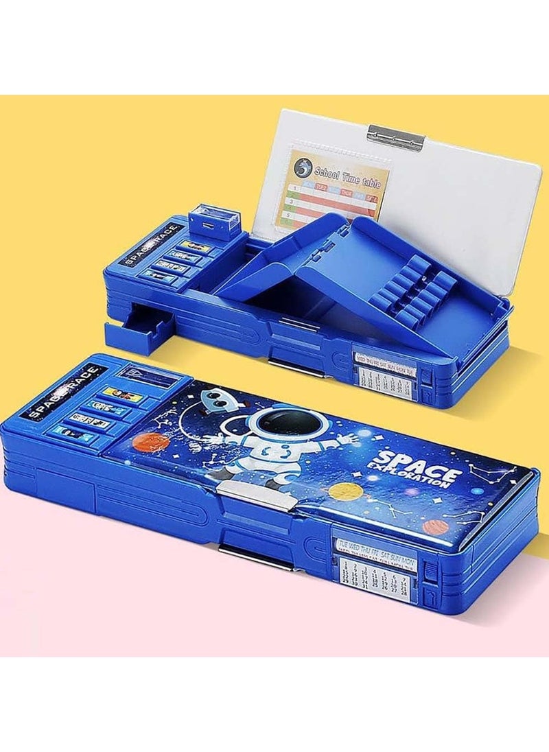 Oasisgalore - Blue Pop Up Multifunction Pencil Case - Image 1