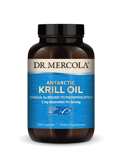 Antarctic krill oil omega-3s bound to phospholipids 2 mg astaxanthin per serving 180 capsules | dietary supplement