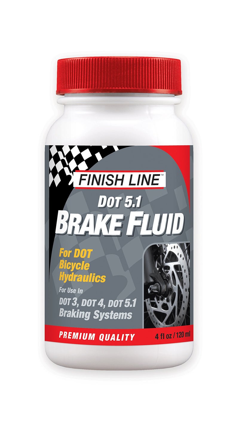 Finish Line High Performance DOT 5.1 Brake Fluid, 4-Ounce - Image 1
