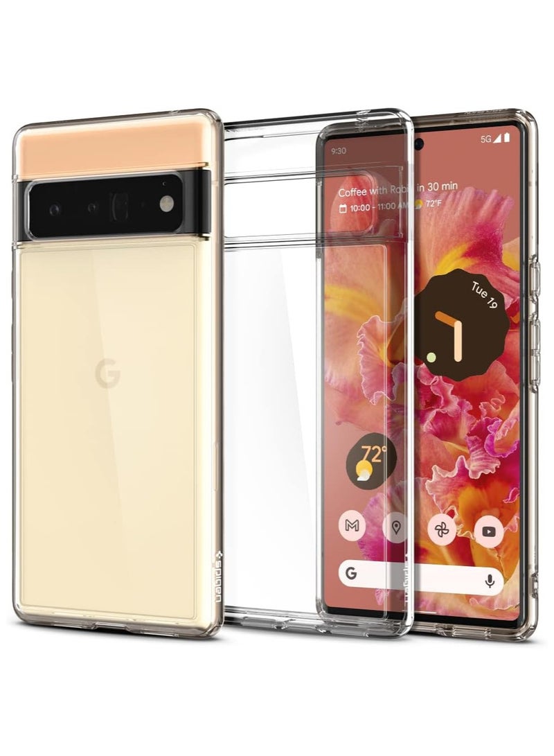 Spigen Spigen Ultra Hybrid Case Compatible with Google Pixel 6 Pro – Transparent - Image 1