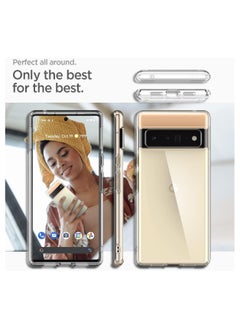Spigen Spigen Ultra Hybrid Case Compatible with Google Pixel 6 Pro – Transparent  - Image 2