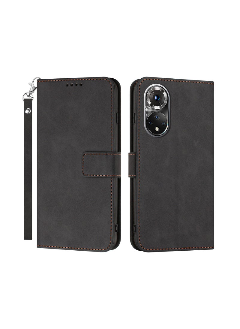 Suteni - Magnetic Flip Cover Card Slots Leather Phone Case for Huawei - Image 1