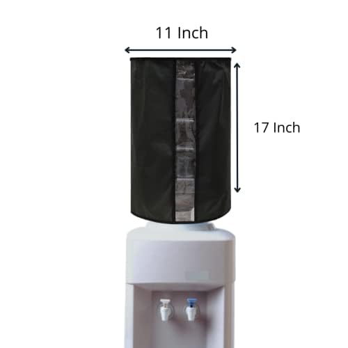 MAKSTILE Polyester 20 Liter Water Bottle Cover With Water Level Indicator| Water Bottle Cover For 20 Liter | Water Dispenser Bottle Cover 20 Ltr (Navy Blue)-Pack Of 2 - Image 4