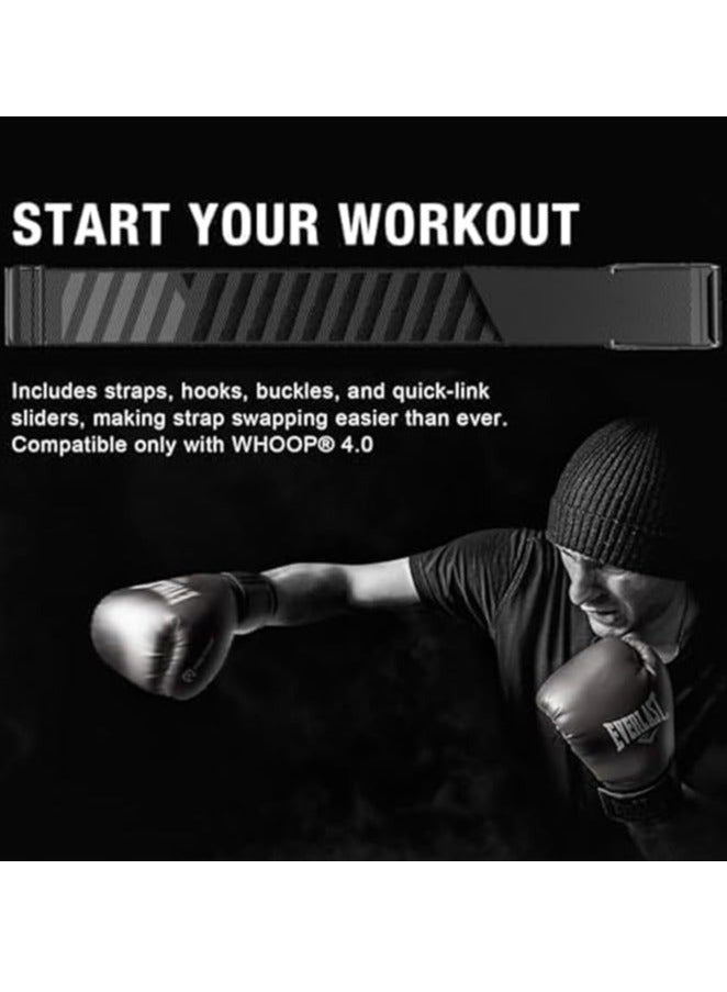 Soft Nylon Replacement Band Compatible with Whoop 4.0 Band, Stylish Replacement Strap | Comfortable & Breathable Wristband, Including U shaped Connector  - Image 5
