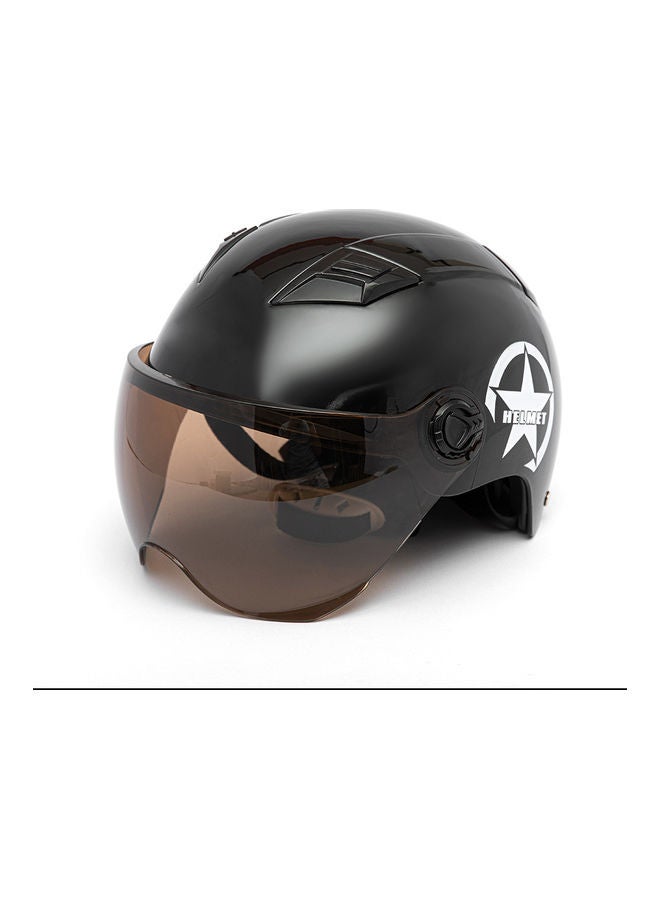 Loquat Half Open Face Motorcycle Helmet - Image 4