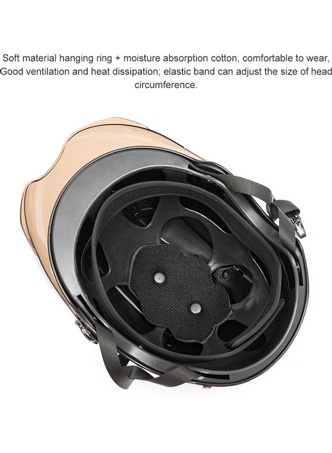 Loquat Half Open Face Motorcycle Helmet - Image 2