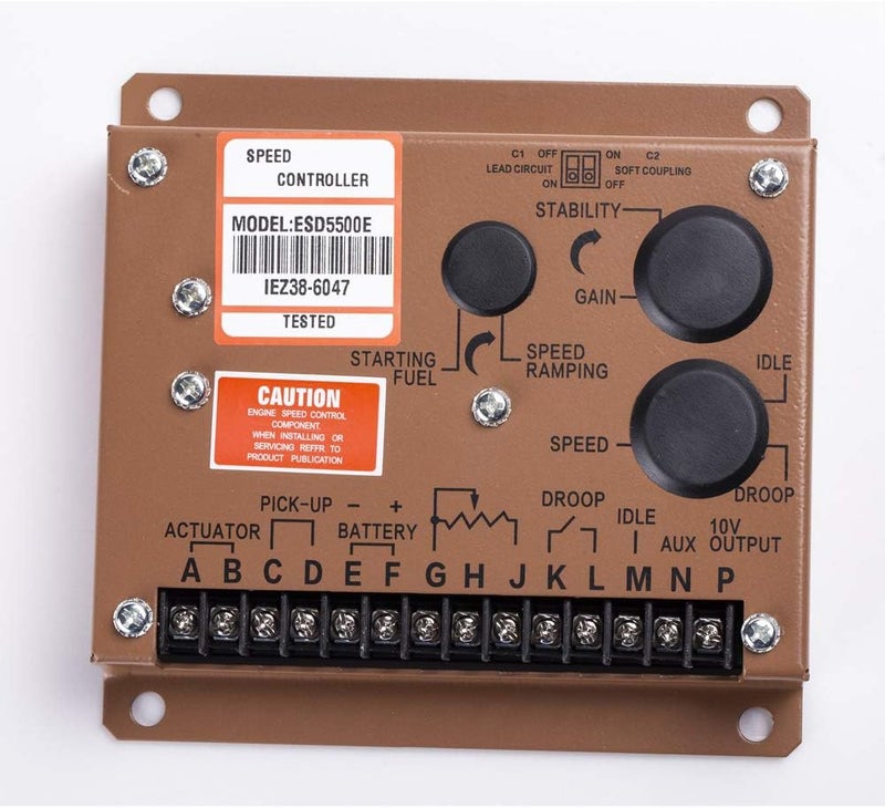 Knowtek Store ESD5500E Engine Speed Control Unit for Diesel Generator Governor Controller ESD5500 - Image 2