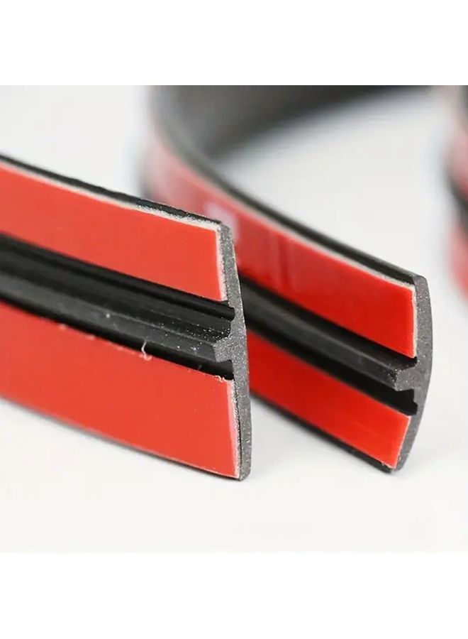14mm 8M Car Windshield Seal Rubber Strip Sound Insulation Weatherstrip Waterproof - Image 4