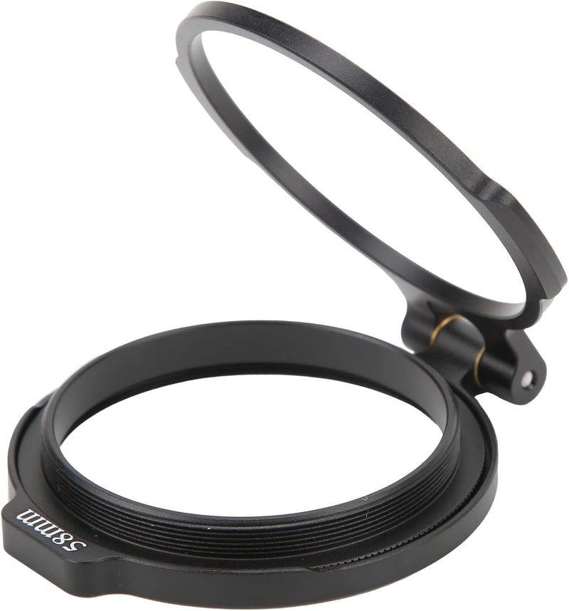 GLOGLOW Optical Lens Filter Lens Filter Holder, Aluminium Alloy, Quick Switch Multi Sizes, Compatible Nan and Accessories (58mm) - Image 2