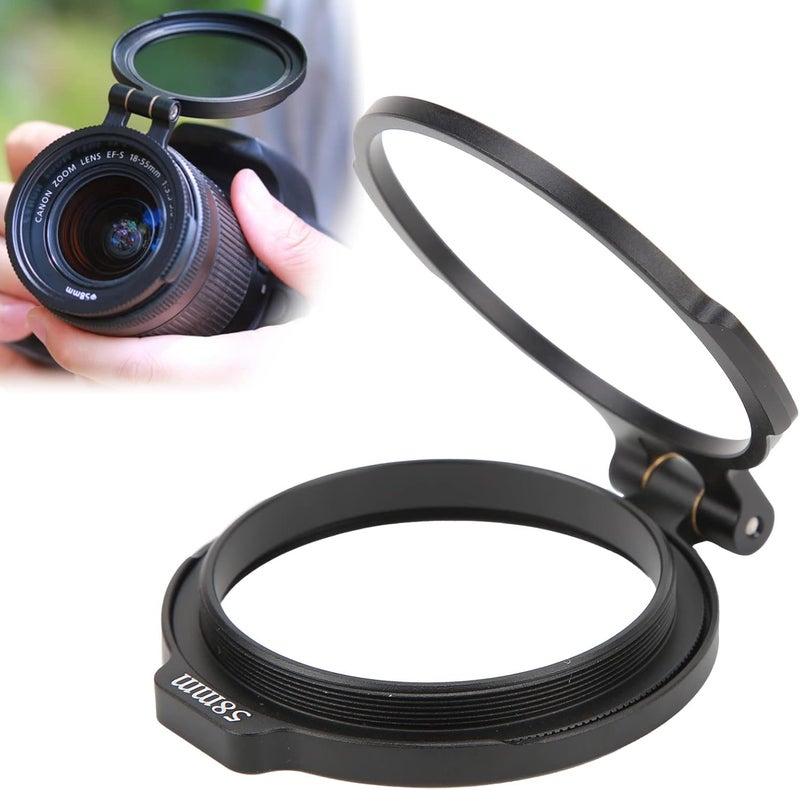 GLOGLOW Optical Lens Filter Lens Filter Holder, Aluminium Alloy, Quick Switch Multi Sizes, Compatible Nan and Accessories (58mm) - Image 4