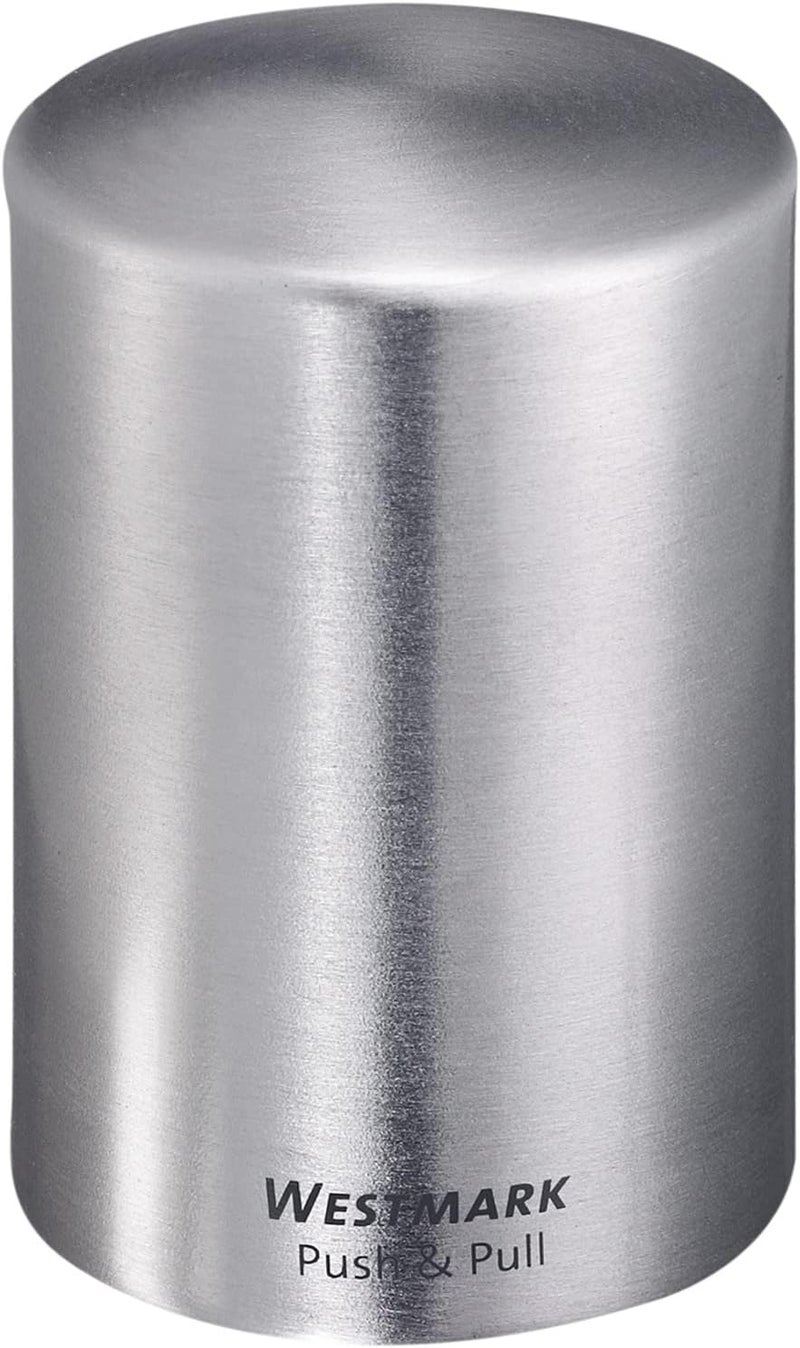 Westmark Automatic Bottle Opener/Bottle Opener, for Opening Bottle Cap Bottles, Brushed Aluminium, Push & Pull, Silver, 61882260 - Image 4
