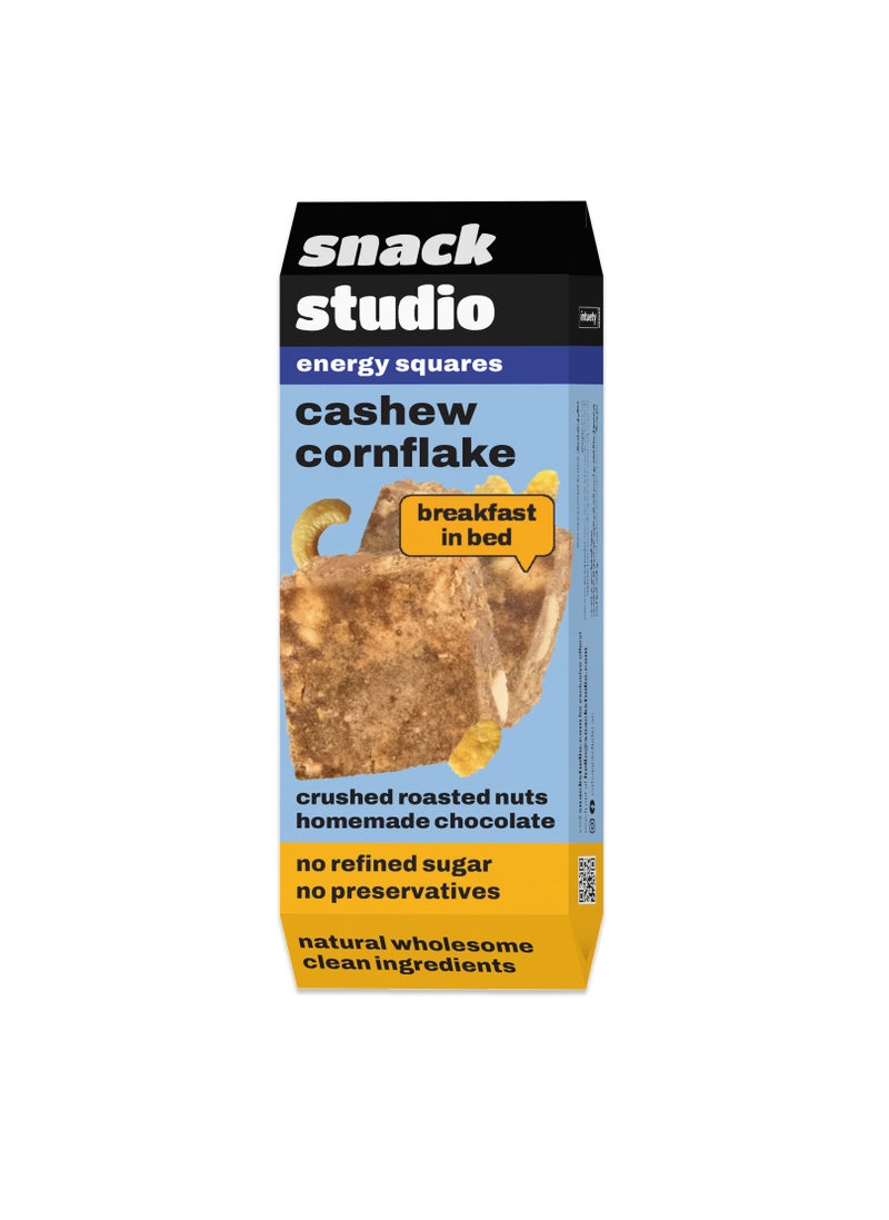 Snack Studio Cashew Cornflake Energy Squares - Image 1