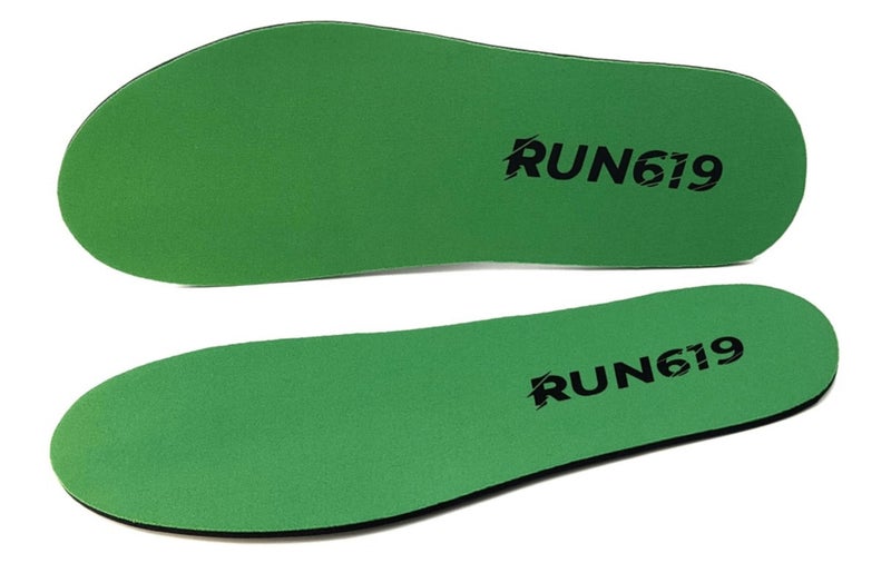 Run 619 Wide Run 619 Zero Drop Shoe Insoles, Traditional Shape, Foot Forming, Wide Width - 3mm Thickness, Firm, Flat Shoe Inserts - Men's 10-11.5, Women's 11-12.5 - Image 1