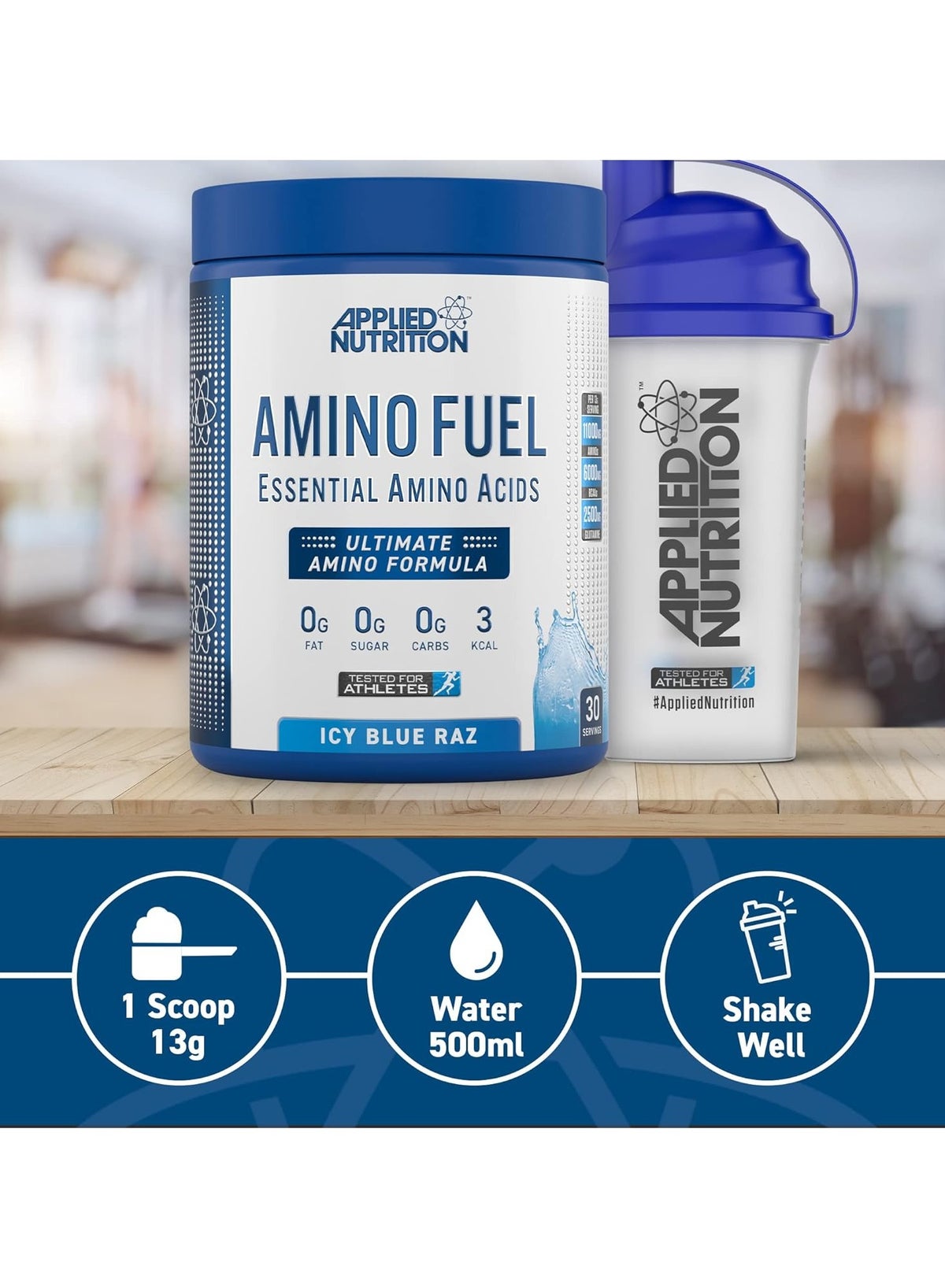 Amino Fuel Eaa Essential Amino Acids Fruit Burst Flavor 30 Servings