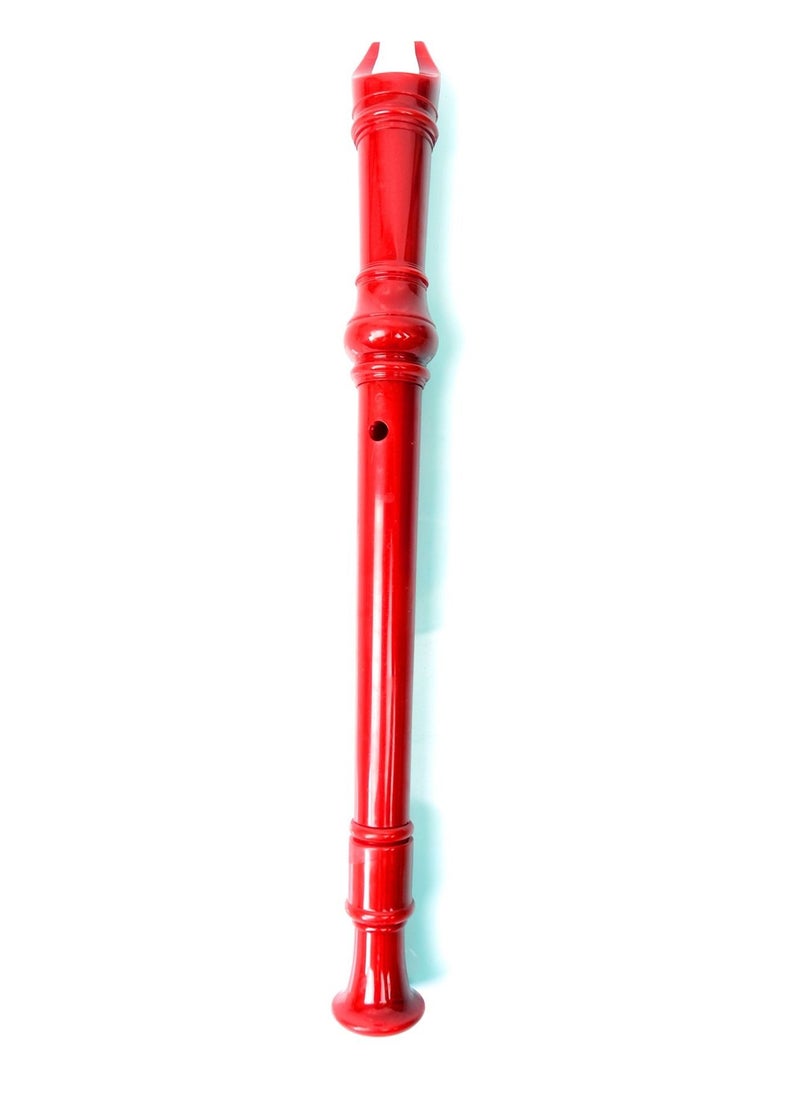 Mike Music - Mike Music Exceart Soprano Descant Recorder 8 Hole Flute Music Instrument(red) - Image 1