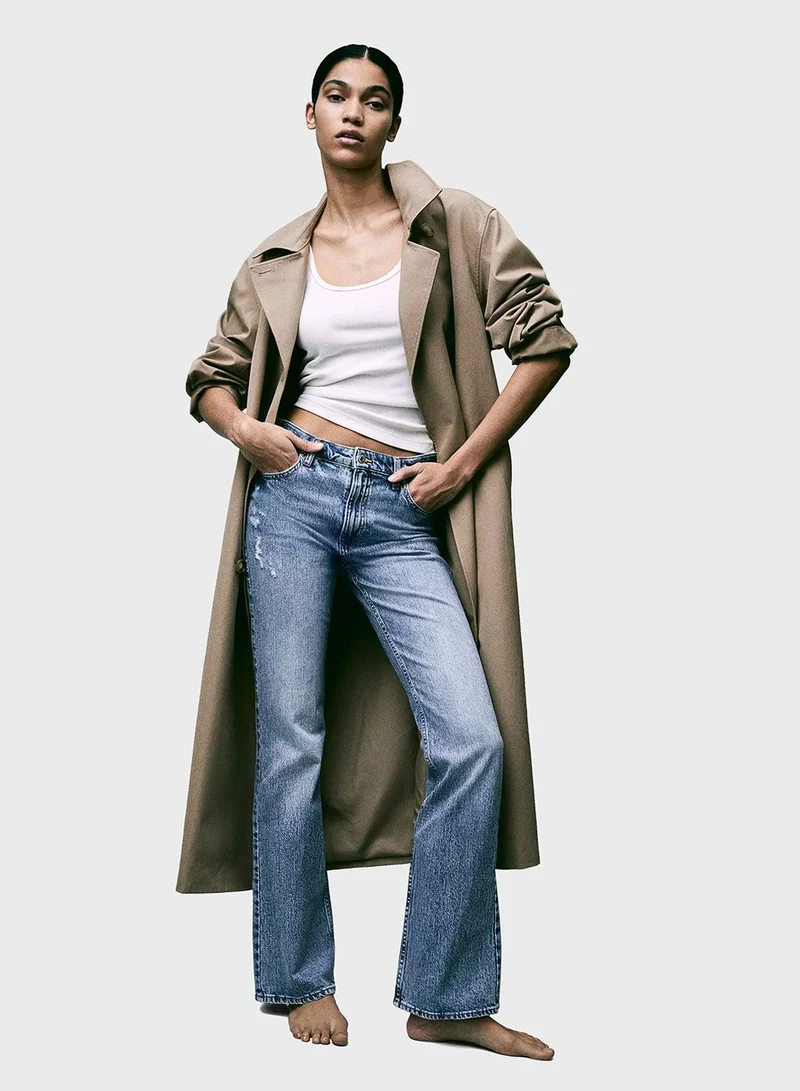 H&M Flared High Waist Jeans