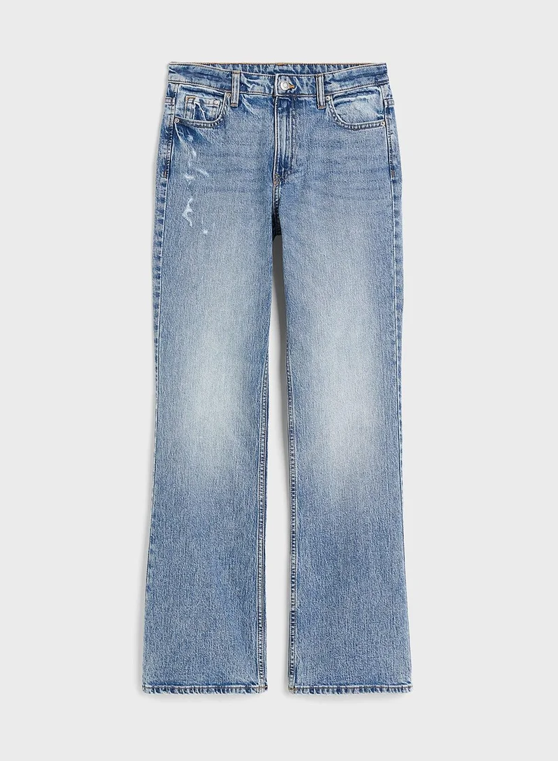 H&M Flared High Waist Jeans